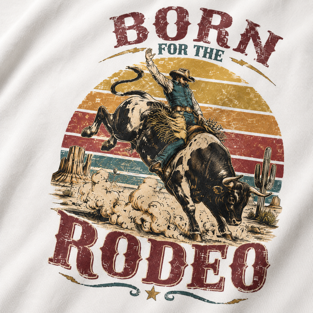 Sunset Bull Rider