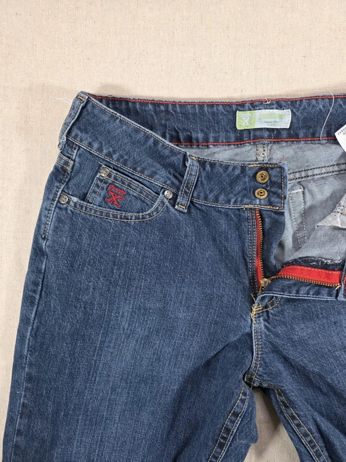 Wrangler 20X Jackson XL Womens Jeans Size 7/8 Blue Denim Low Rise Bootcut