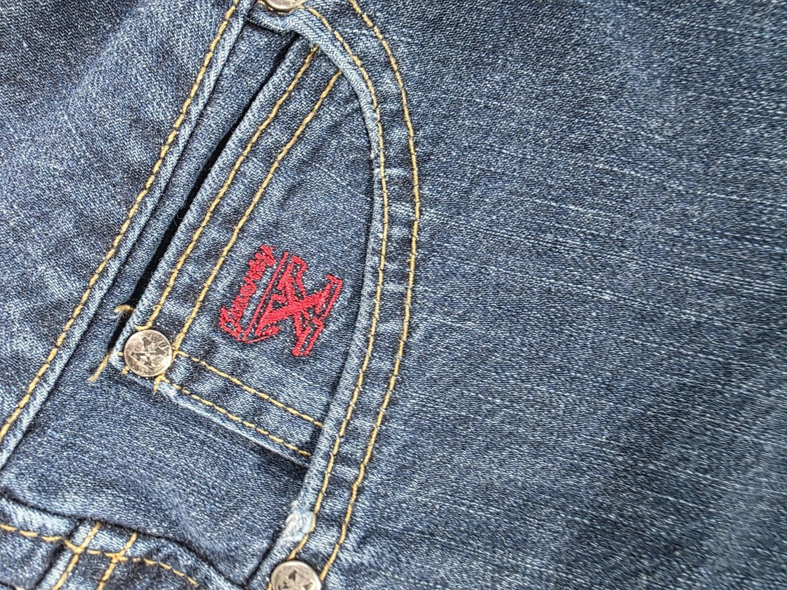 Wrangler 20X Jackson XL Womens Jeans Size 7/8 Blue Denim Low Rise Bootcut