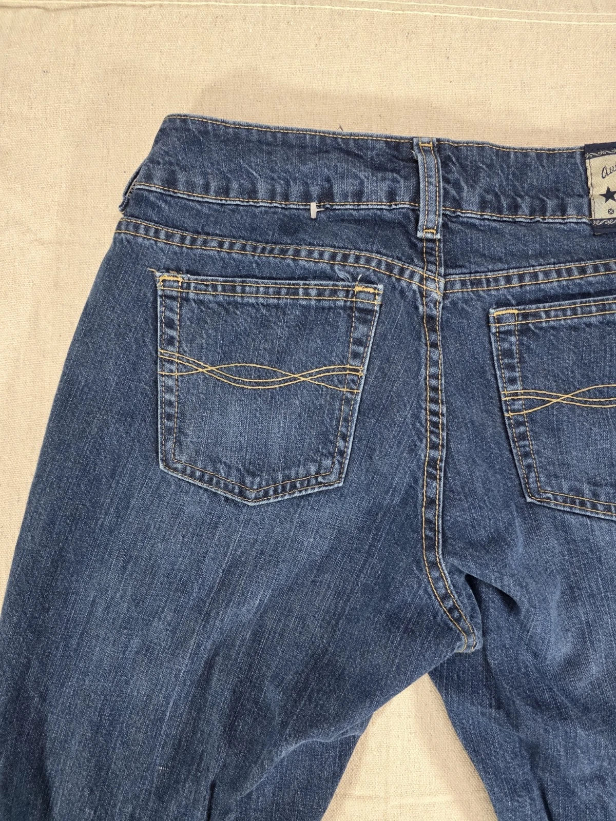 Wrangler 20X Jackson XL Womens Jeans Size 7/8 Blue Denim Low Rise Bootcut